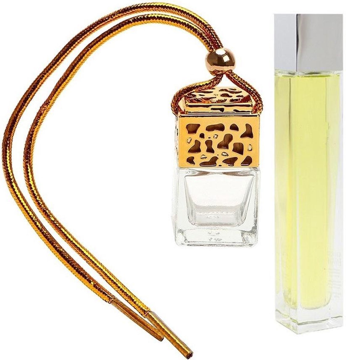 Car Perfume | Luchtverfrisser | Just Envy | Auto verfrisser | Incl. 10ml navulling | Goud