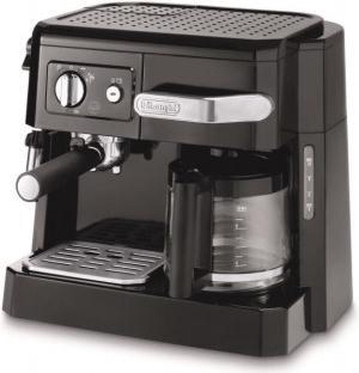 DeLonghi BCO 411.B Espressomachine Zwart Capaciteit koppen: 10 Glazen kan