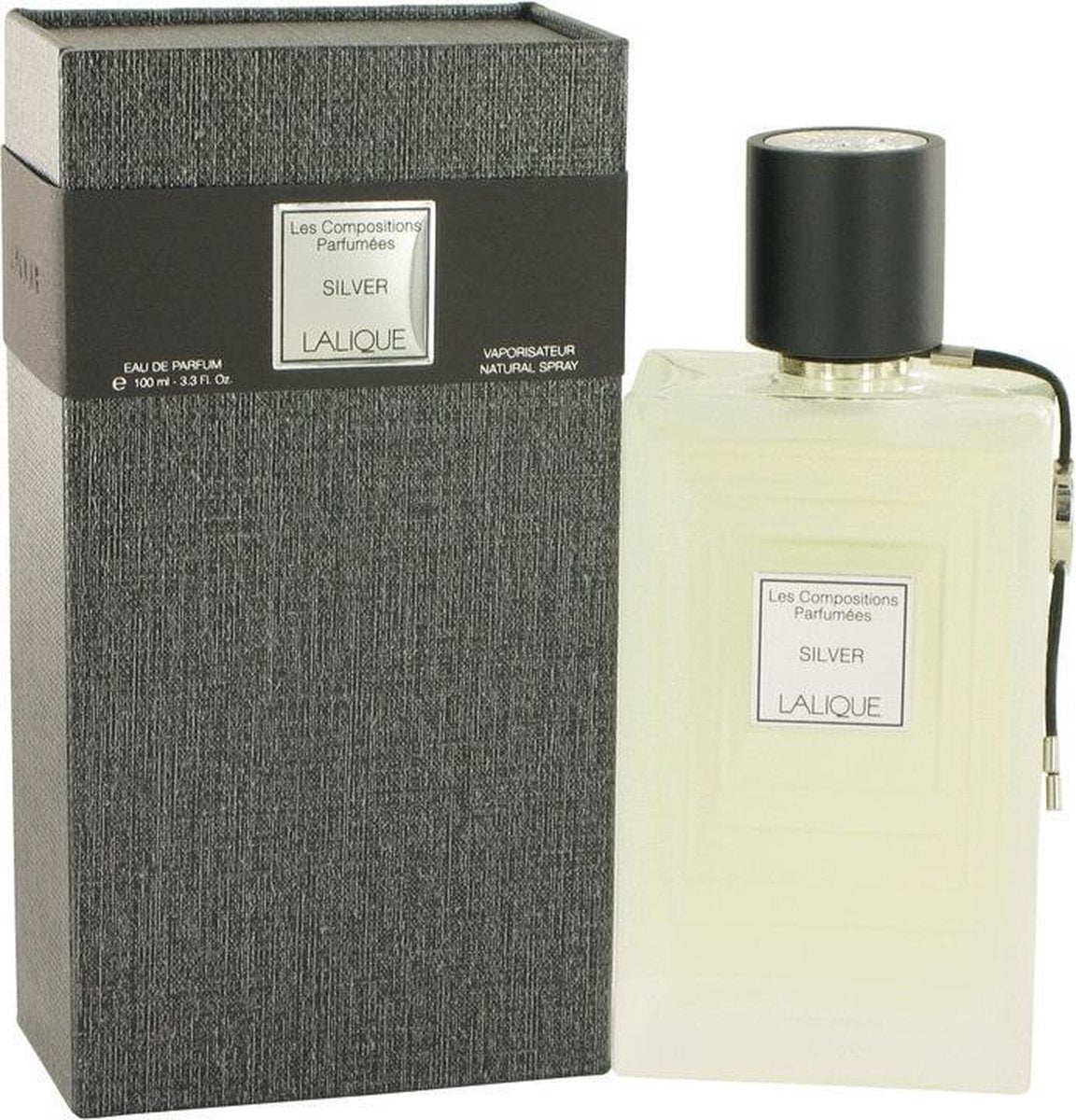 Les Compositions Parfumees Silver by Lalique 100 ml - Eau De Parfum Spray