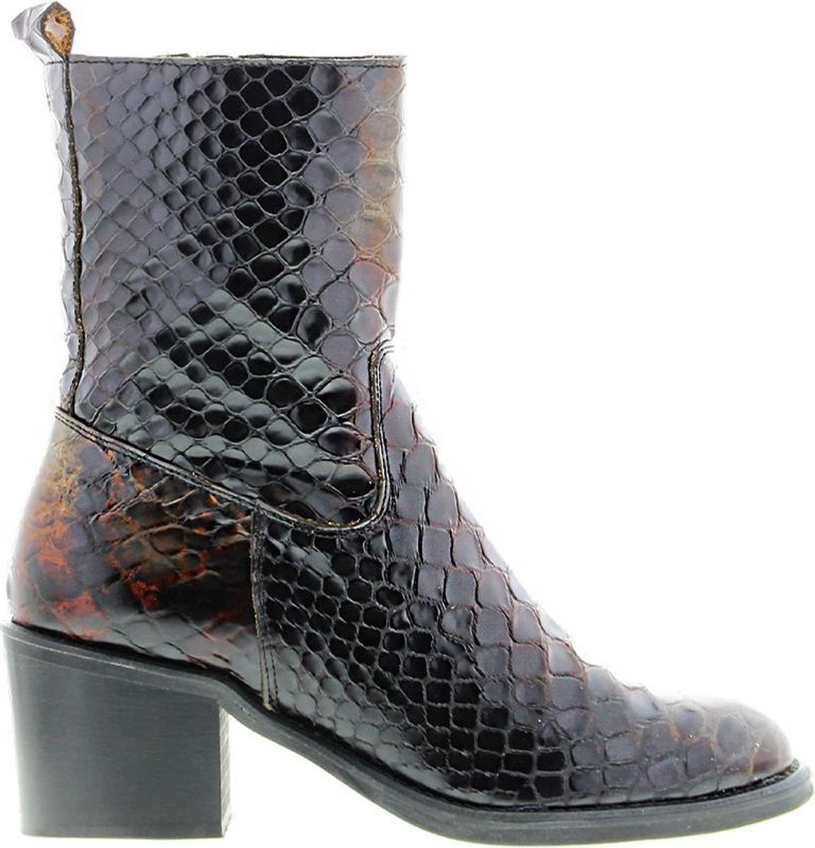 TANGO bobby 7 Enkellaarzen women Maat: 39 brown b multicolour anaconda leather