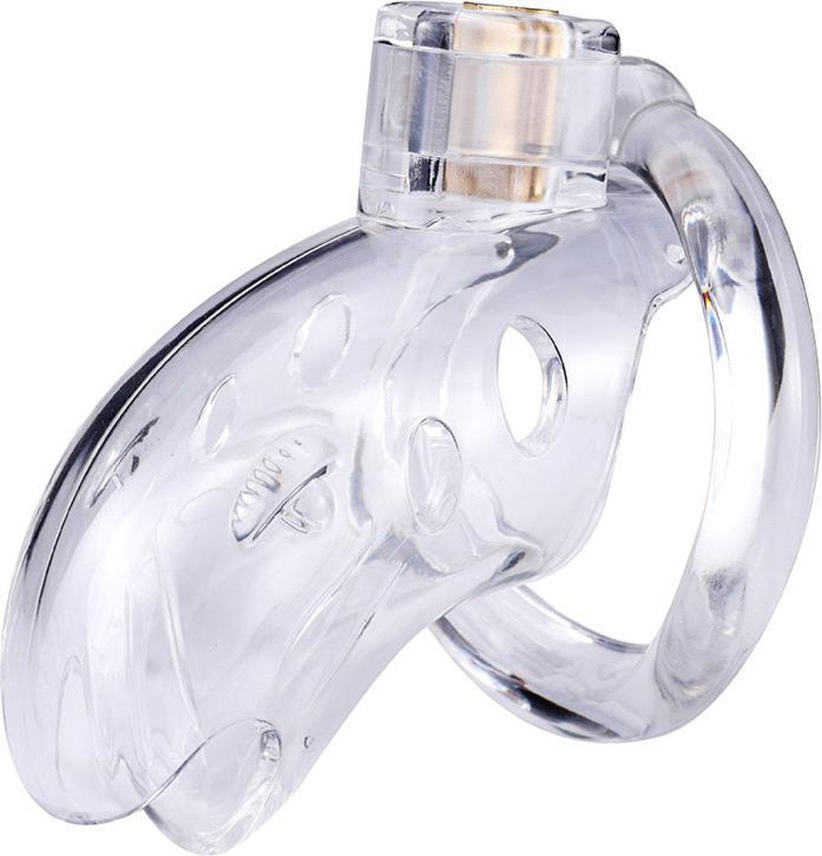 BRUTUS Shark Cage - Chastity Cage Kuisheidskooi - Clear