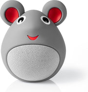 Bluetooth®-Speaker | Batterij speelduur: Tot 3 Uur | Handheld Ontwerp | 9 W | Mono | Ingebouwde microfoon | Koppelbaar | Animaticks Melody Mouse | Grijs