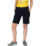 Regatta - Women's Solita II Chino Shorts - Outdoorbroek - Vrouwen - Maat 34 - Blauw
