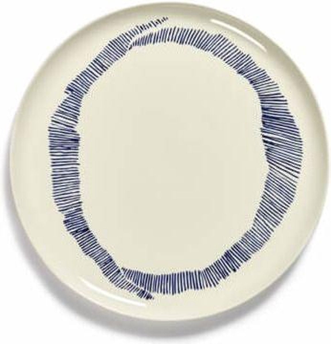 SERAX - Feast by Ottolenghi - Serveerbord L 35x35cm wit Swirl-Str