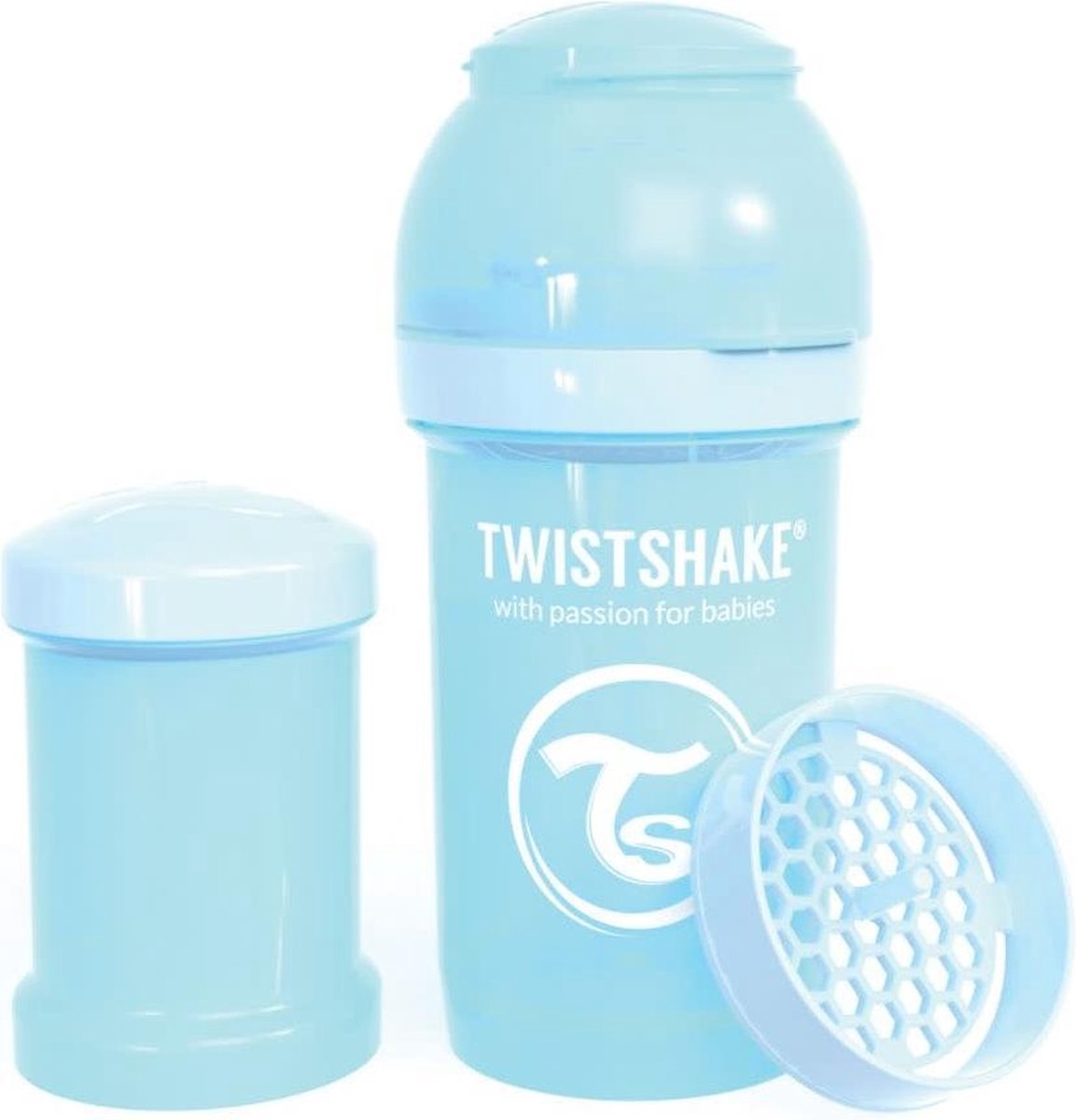 Drinkflesje Antikoliek 180 ml - Pastelblauw | Twistshake