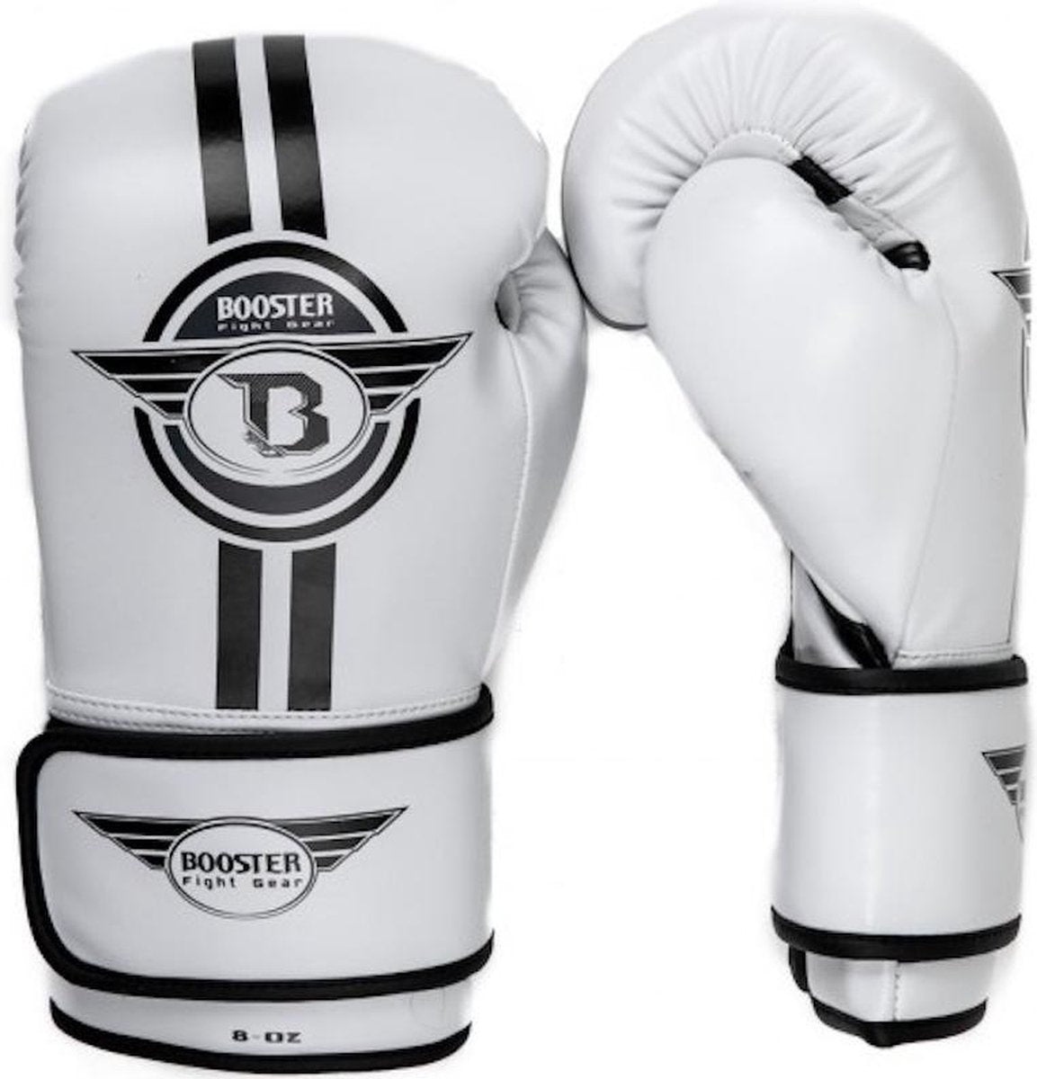 Booster Bokshandschoenen BG Youth ELITE 4 Wit Zwart Kies hier uw maat Bokshandschoenen: 4 OZ