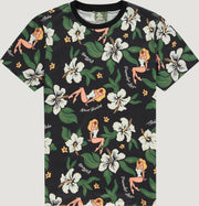 T-shirt Kultivate Zwart dessin maat M