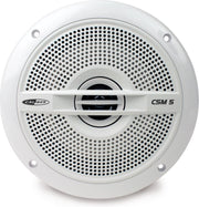 Caliber CSM5 - 13cm marine speaker 30w rms en 100w max - Wit