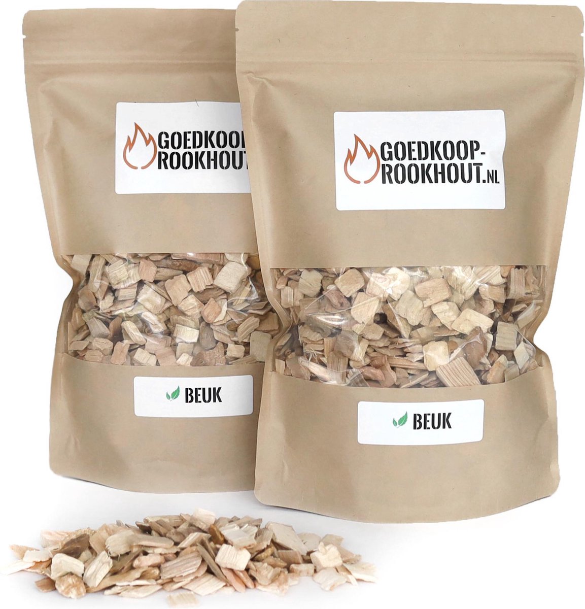 Beuken rooksnippers - 1 KG (4 liter)