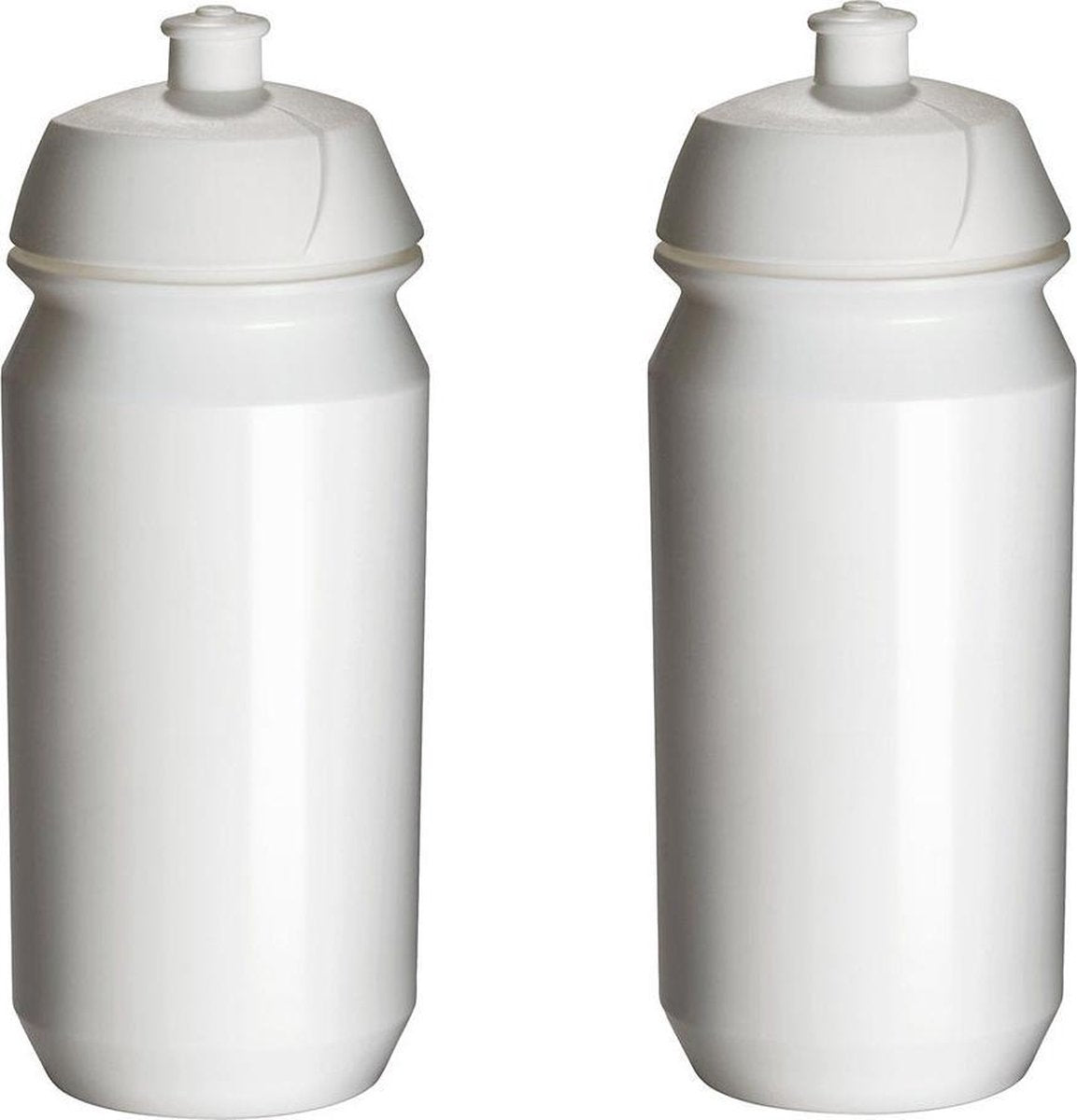 2 x Tacx Shiva Bidon - 500 ml - Wit - Drinkbus