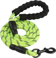 Hondenriem – Hondenlijn – Honden – Lijn – Riem - Nylon - Fijn Handvat – Reflecterend - Groen – 150CM