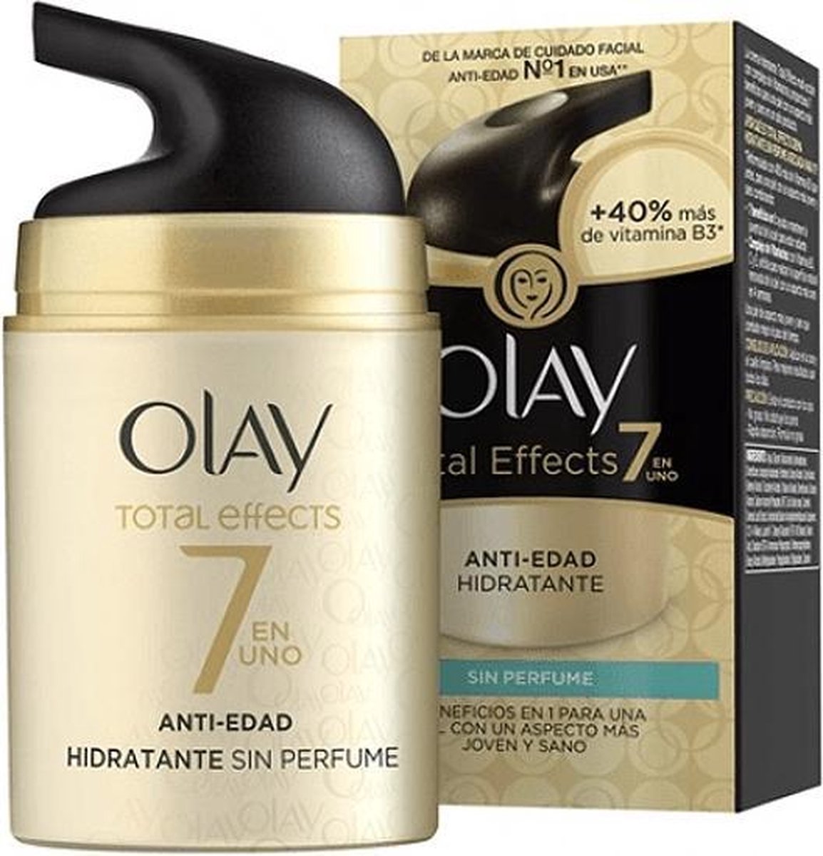 Olay Total Effects Anti-edad Hidratante Sin Perfume 50 Ml
