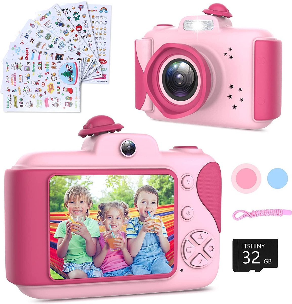 Kindercamera -Zinaps Kindercamera - Digitale camera met 2