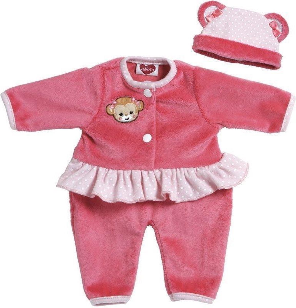 Adora Poppenkleertjes Play Time Kleding aap