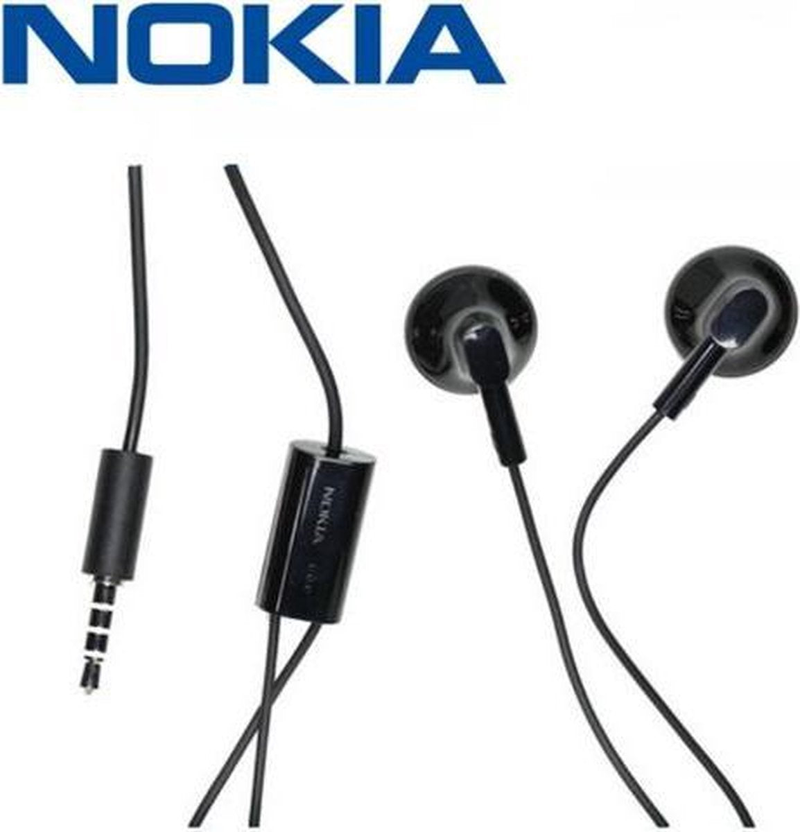 Nokia WH-108 Headset Zwart