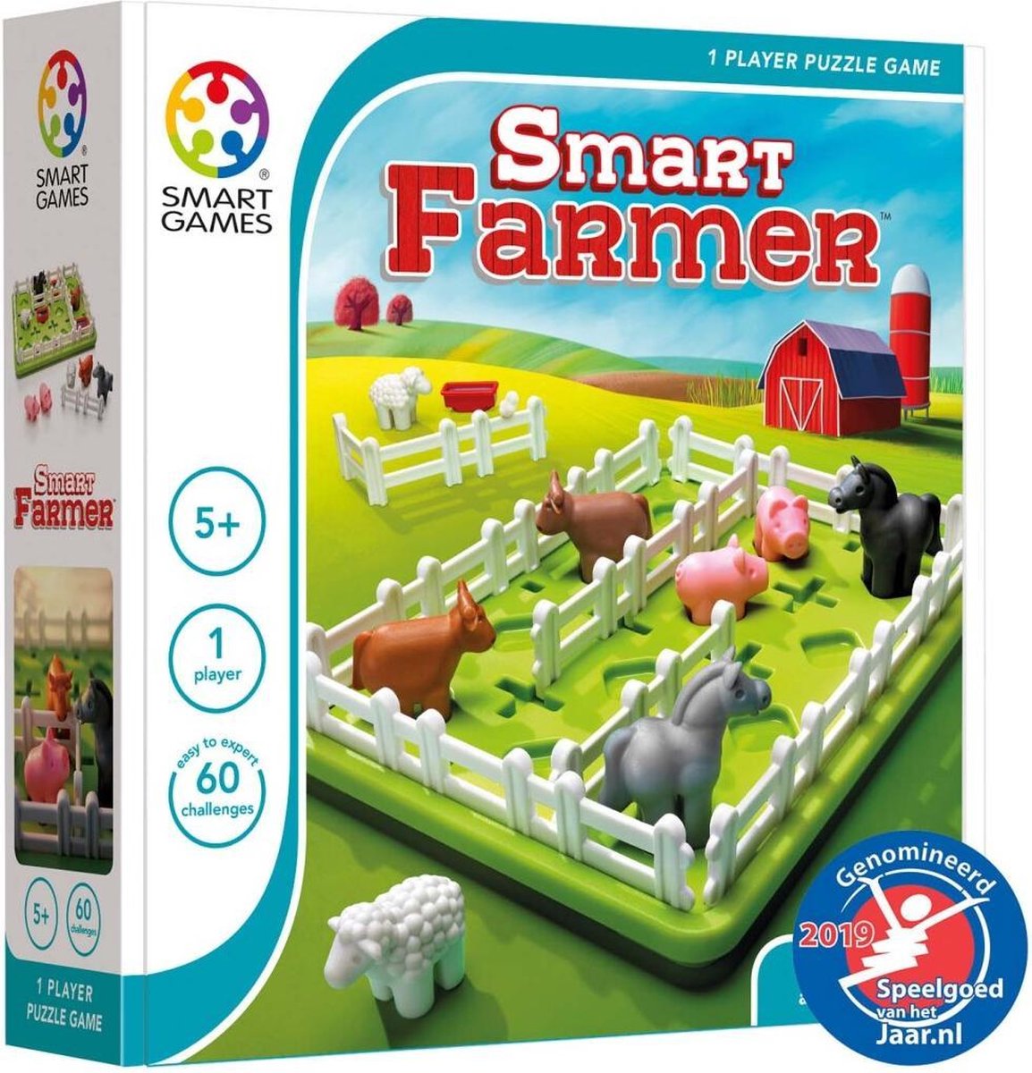 SmartGames - Smart Farmer - denkspel - 60 opdrachten