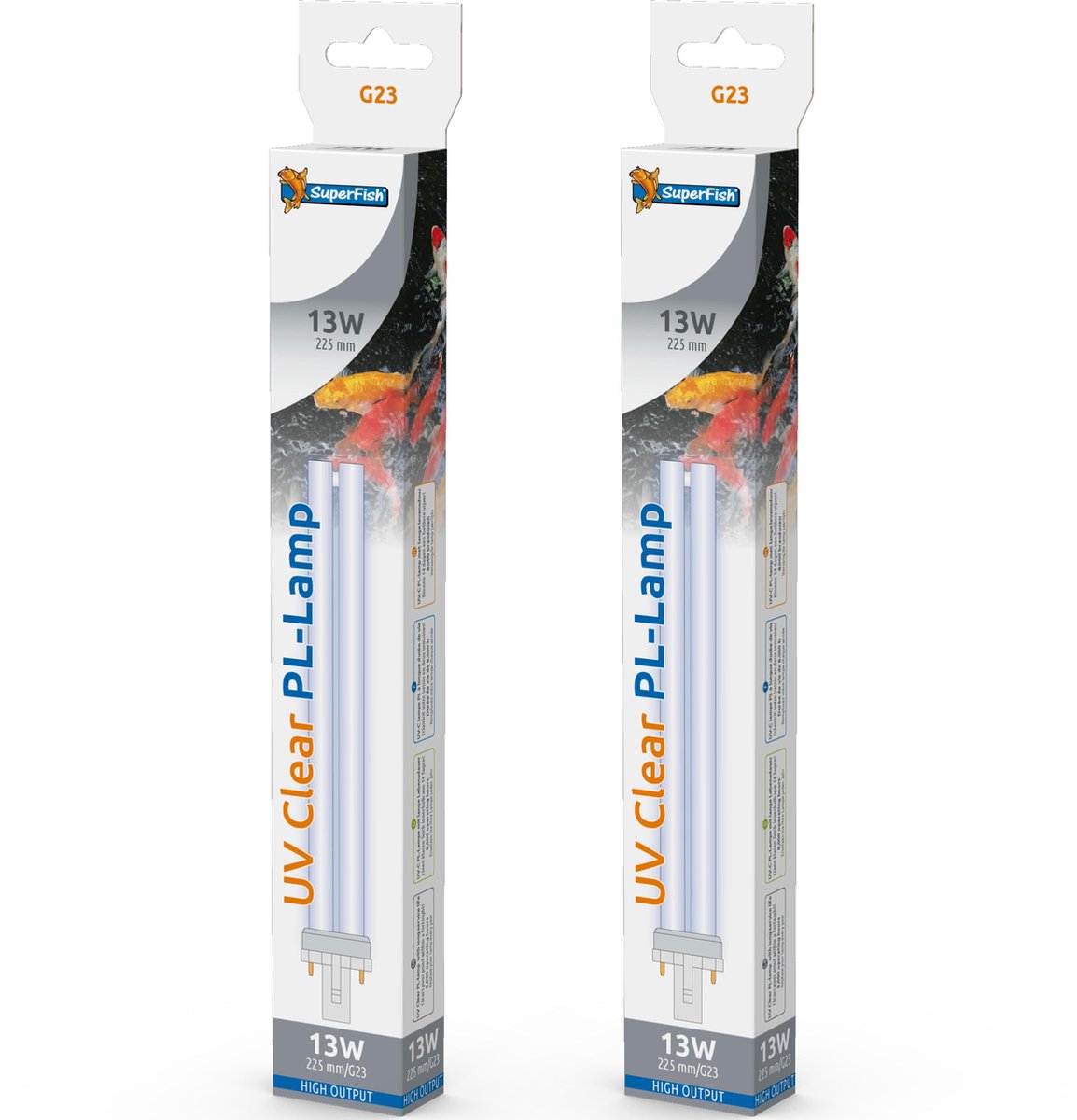 Superfish UV PL 13 Watt vervangingslamp 2 stuks