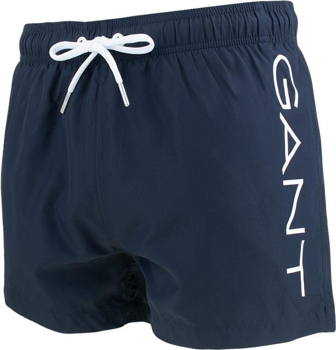 GANT lightweight logo swim short marine blauw - L