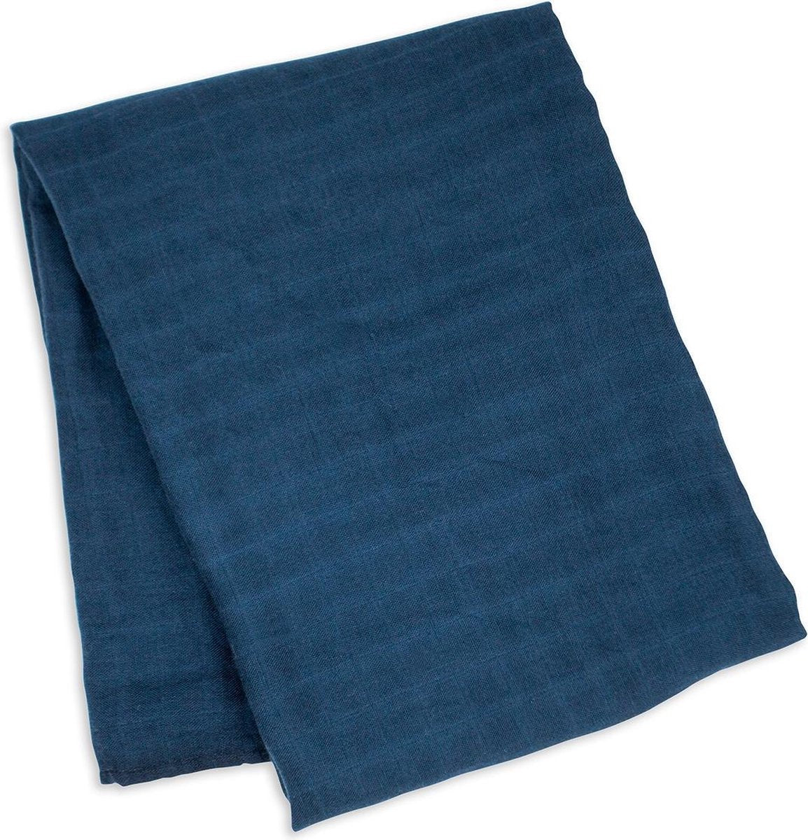Lulujo Bamboe Swaddle Inbakerdoek - 120x120 - Navy