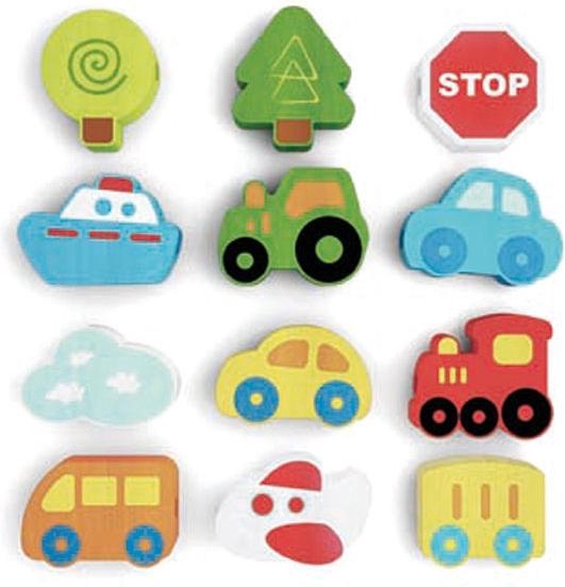 Hape Thread Game-Vehicles