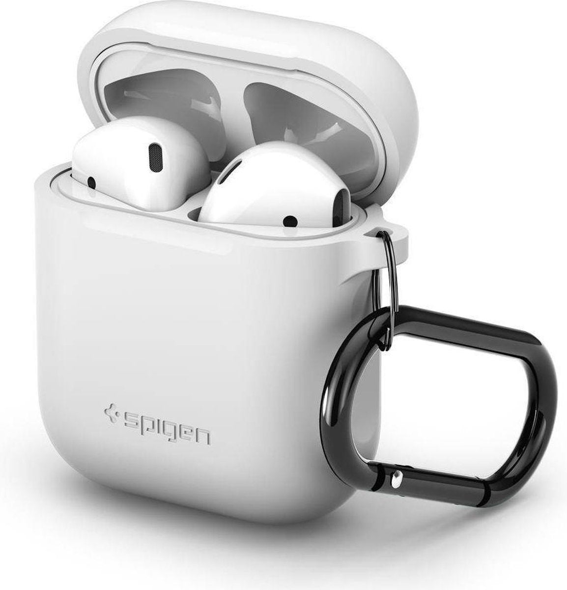 Spigen Silicone Case voor Apple AirPods - Wit