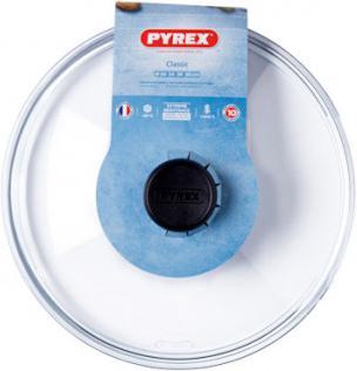 Pyrex Classic Accessoires Deksel - Borosilicaatglas - Ø26 cm - Transparant