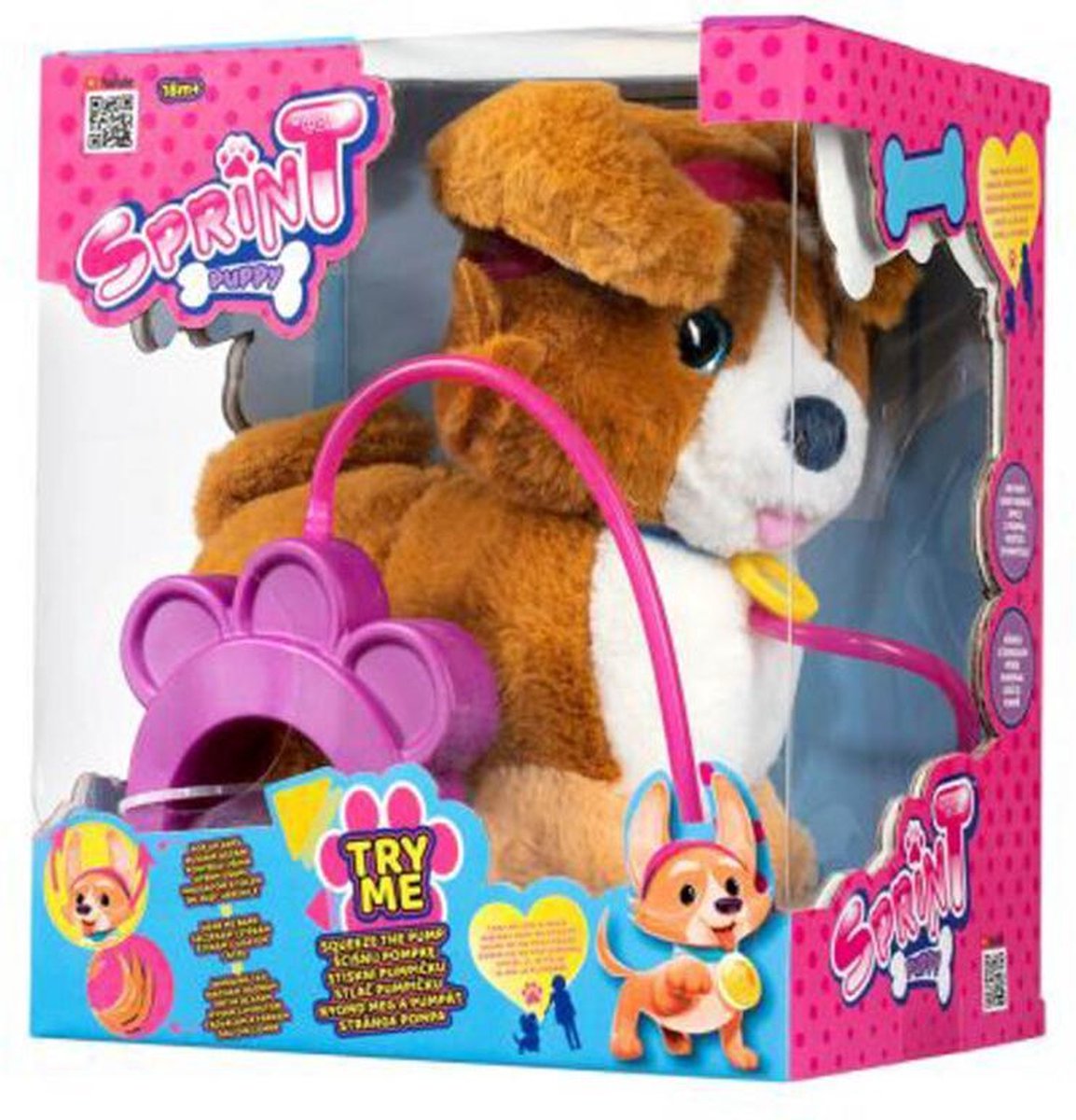 Trekfiguur Sprint Puppy - met leuke geluiden