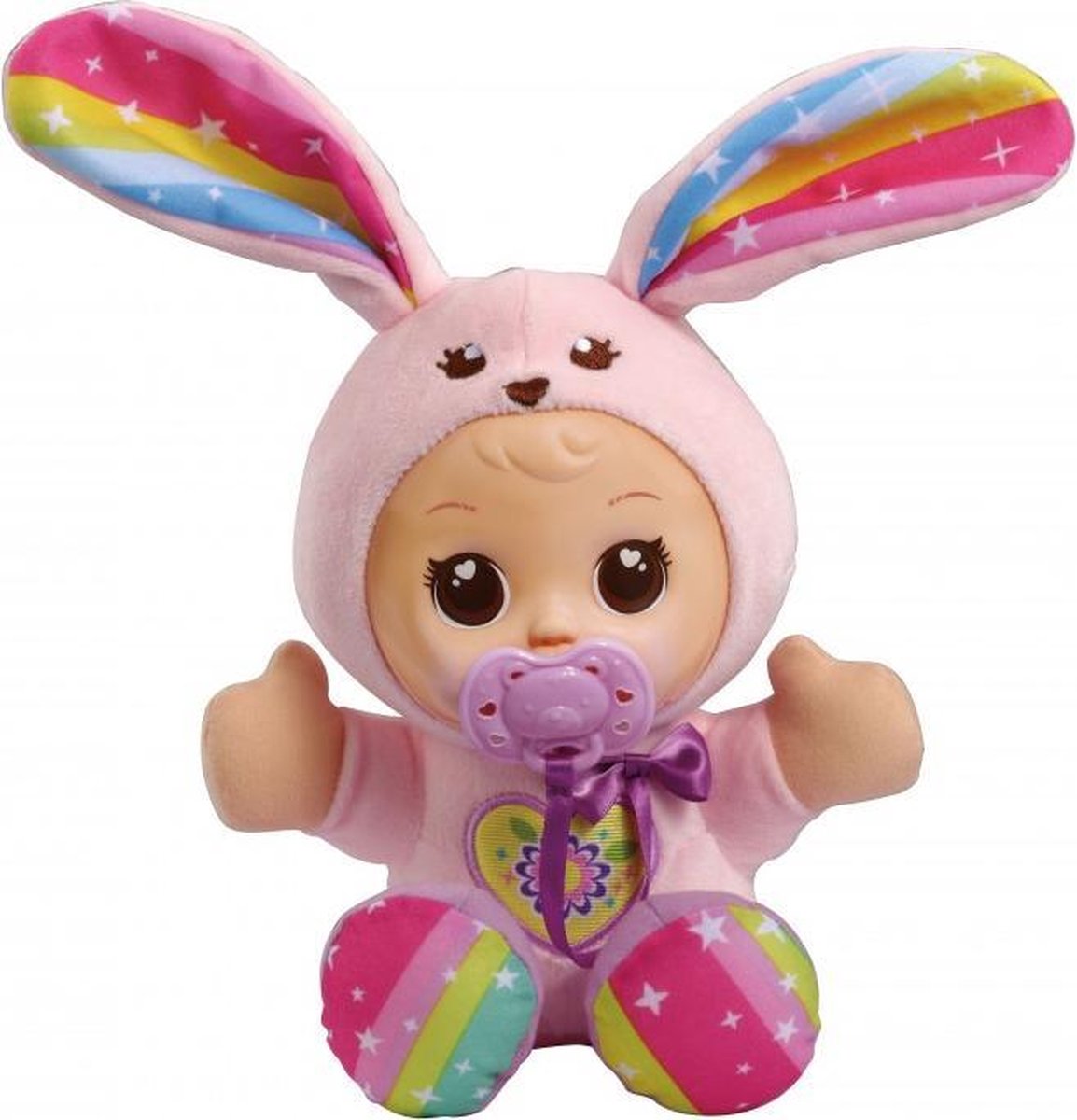 VTech Little Love Mijn Knuffelpop Konijn - Educatief Babyspeelgoed