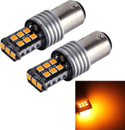 2 STUKS 1157 / BAY15D 3W 15 SMD-3528-LED's Autorichtinglicht