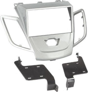2-DIN Paneel Ford Fiesta zonder Multifunctioneel display 2008-2013 Kleur: Zilver