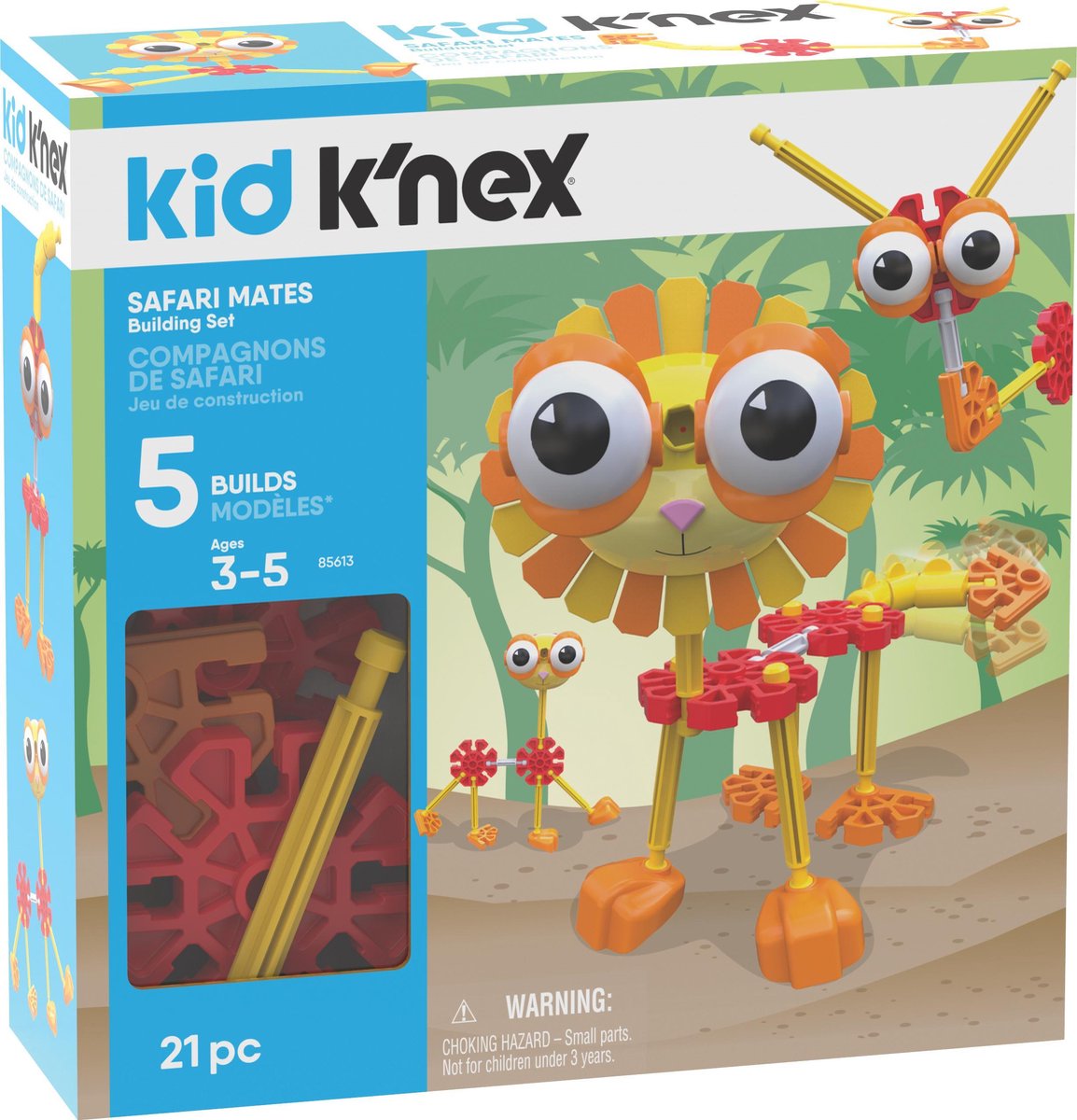 Kid K'NEX Safari Mates - Bouwset