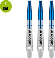 Unicorn Shafts Gripper Zero Degrees Short Blauw 3 Stuks