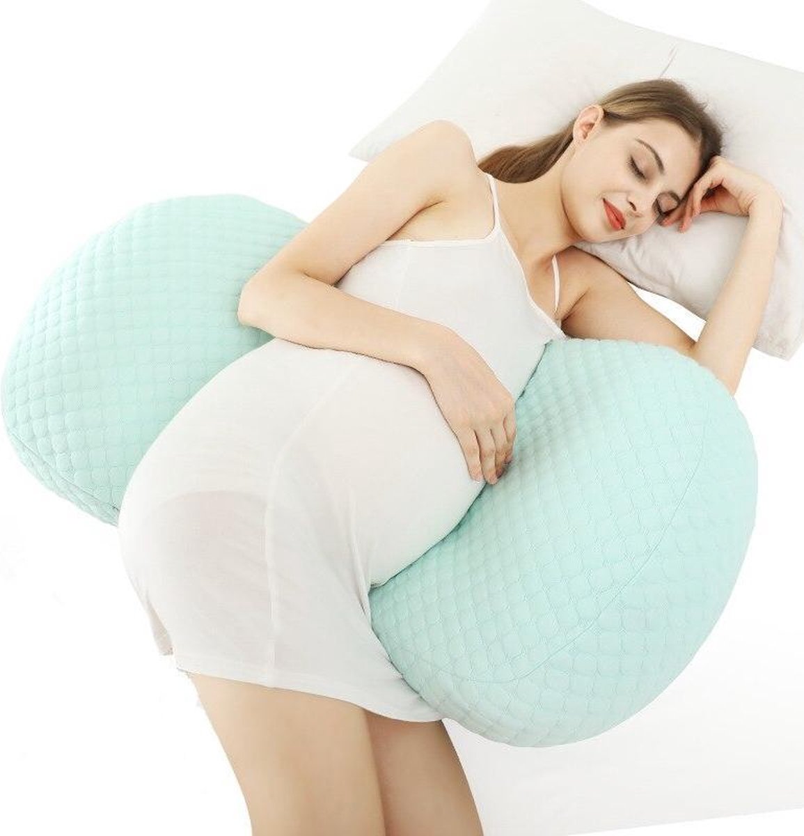 Zwangerschapskussen - Body Pillow Zwangere Vrouwen - Taille Buik Ondersteuning - U Vormig