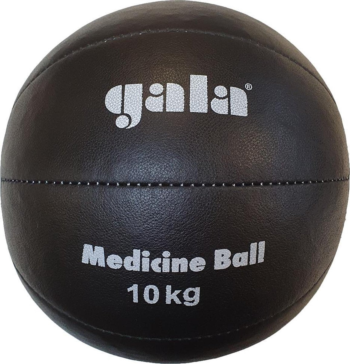 Gala Medicine Ball - Medicijn bal - 10 kg - Zwart Leer