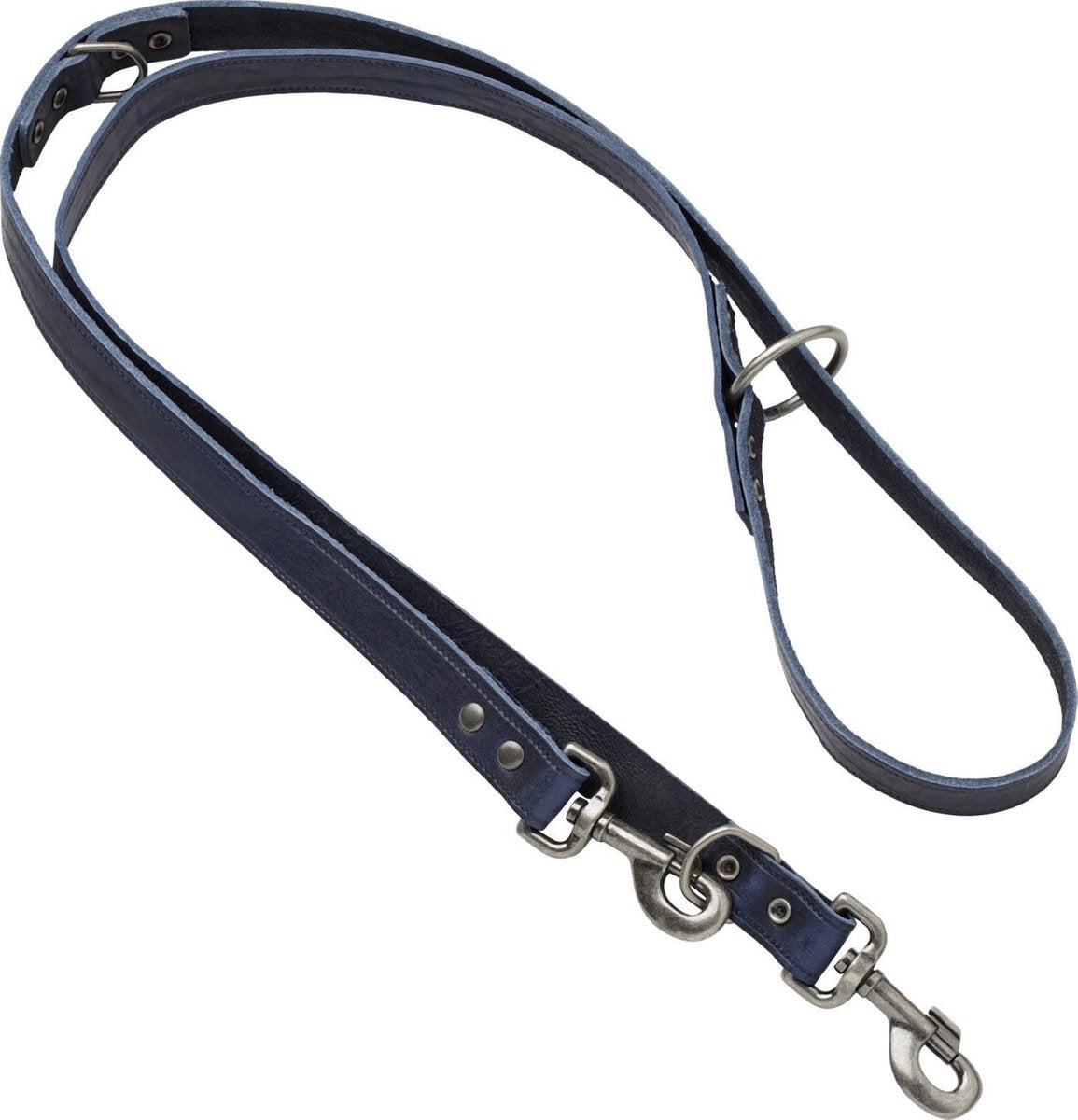 Adori Dresseerlijn Italy Vintage 18mmx200 cm - Hondenriem - Blauw