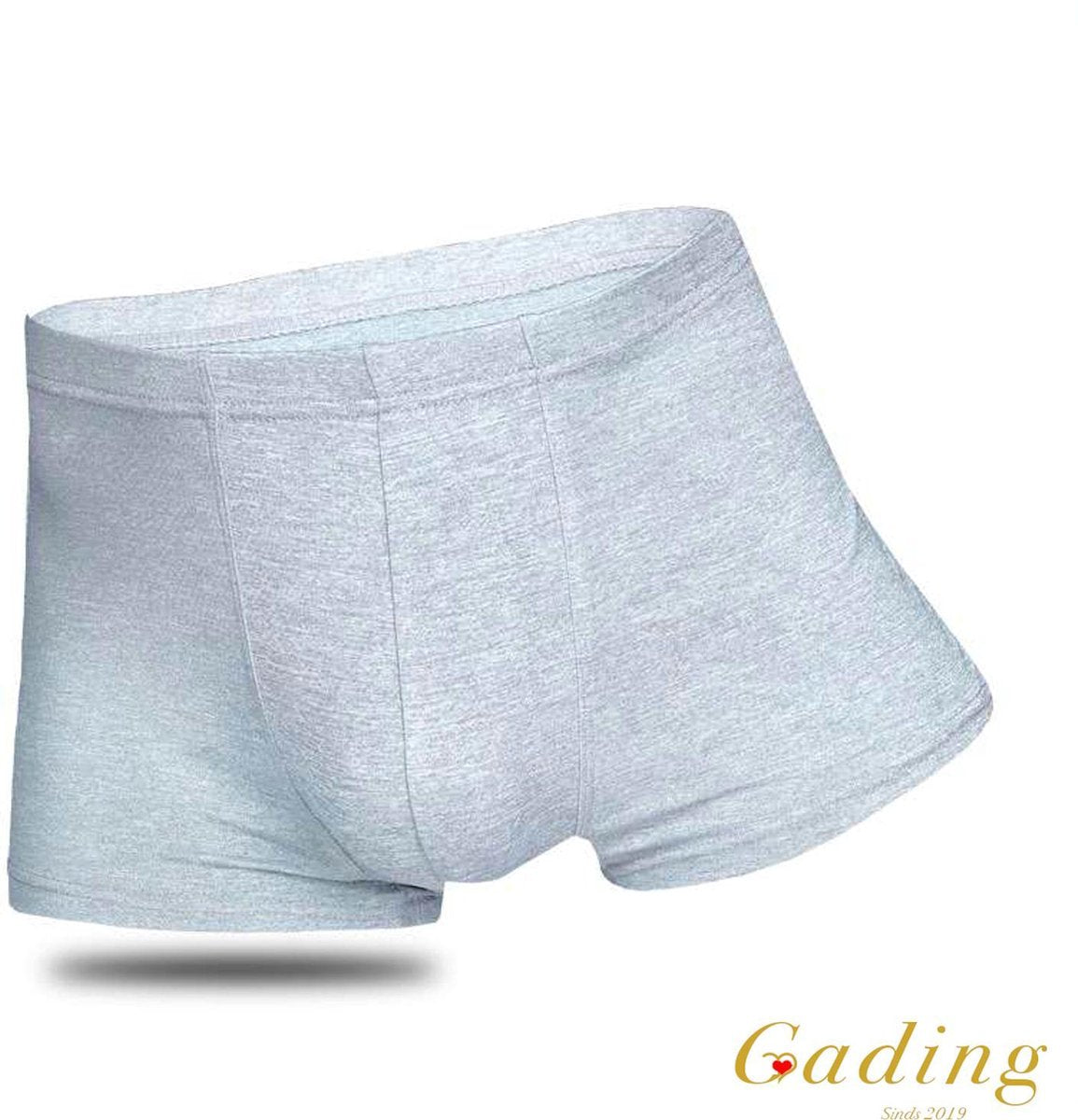 Gading Herenboxershorts-Zomer Onderbroeken-Grijs ondergoed maat M/L