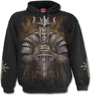 Spiral Hoodie/trui -L- VIKING WARRIOR Zwart
