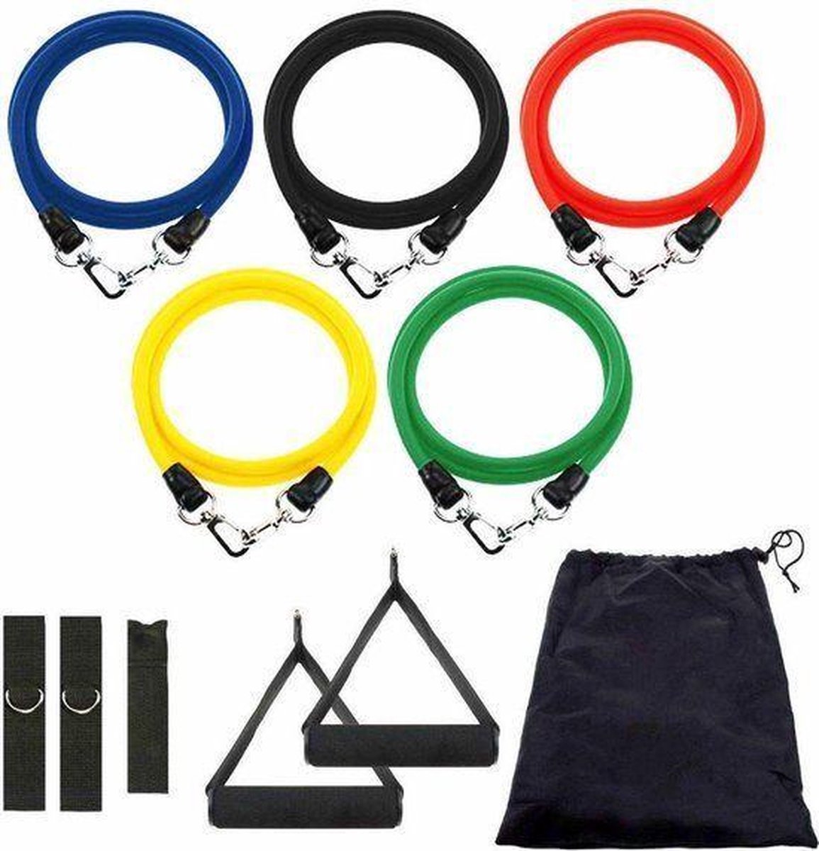 XTREMEFIT™ Weerstandsbanden XL set - Resistance Fitness Sport Elastiek