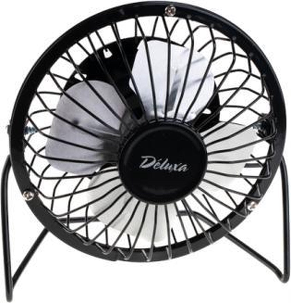 Deluxa USB - Bureau ventilator - Zwart