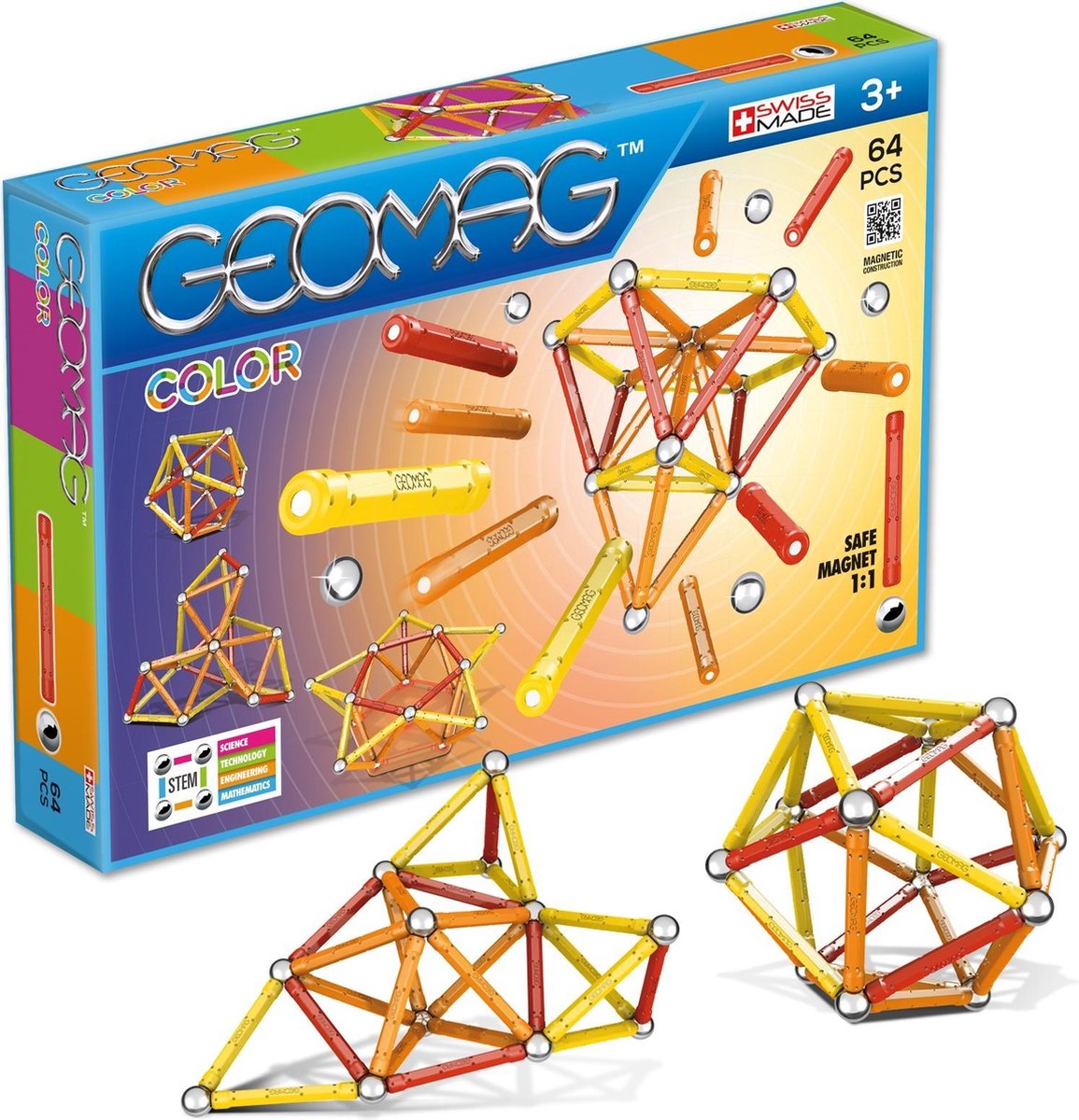 Geomag Color 64 delig