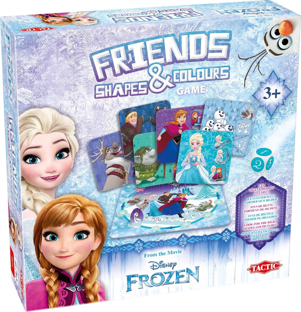 Frozen Friends Shapes & Colours