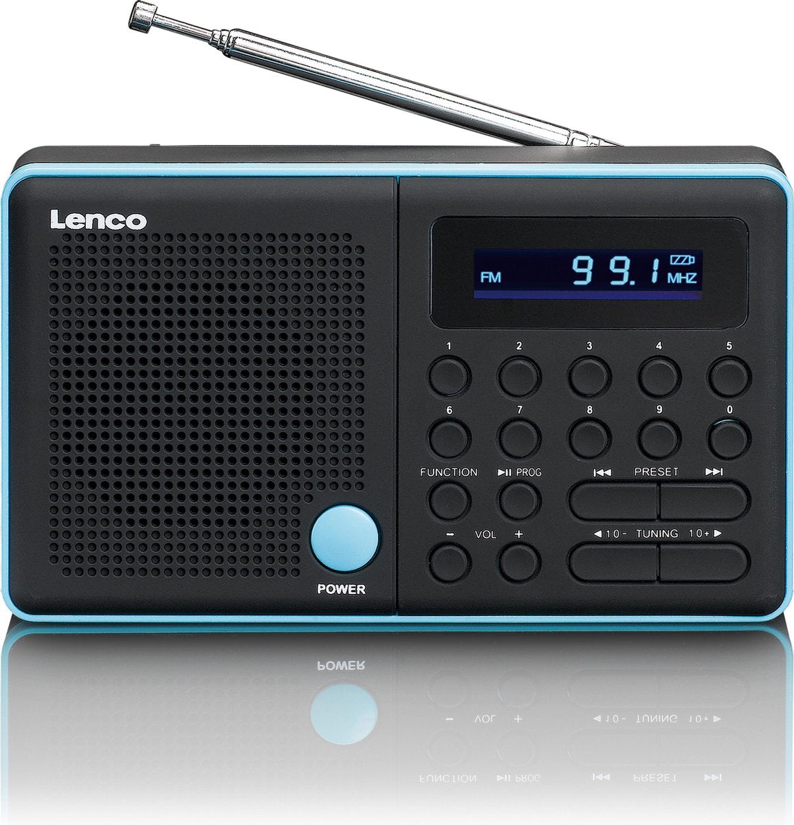 Lenco MPR-034BU - Draagbare Radio met USB