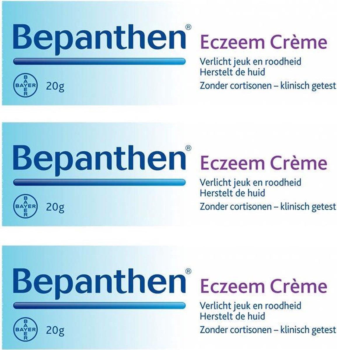 Bepanthen Eczeem Crème 3x20gr