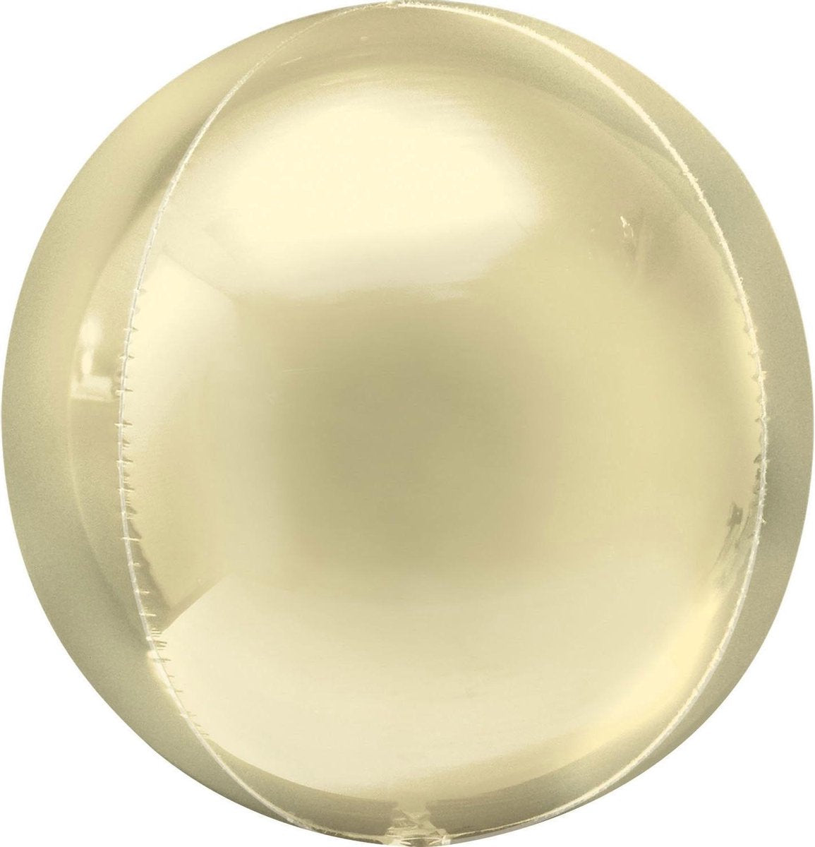 Anagram Folieballon Orbz 40 Cm Geel