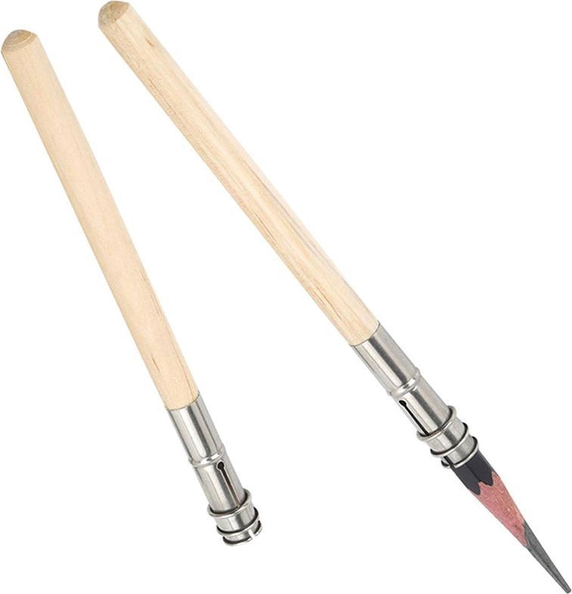 Potloodverlenger - 2 stuk - Potloodgrip - Potloodhouder - Potloodverlenger Faber Castell - Potlood verlenger Faber Castell