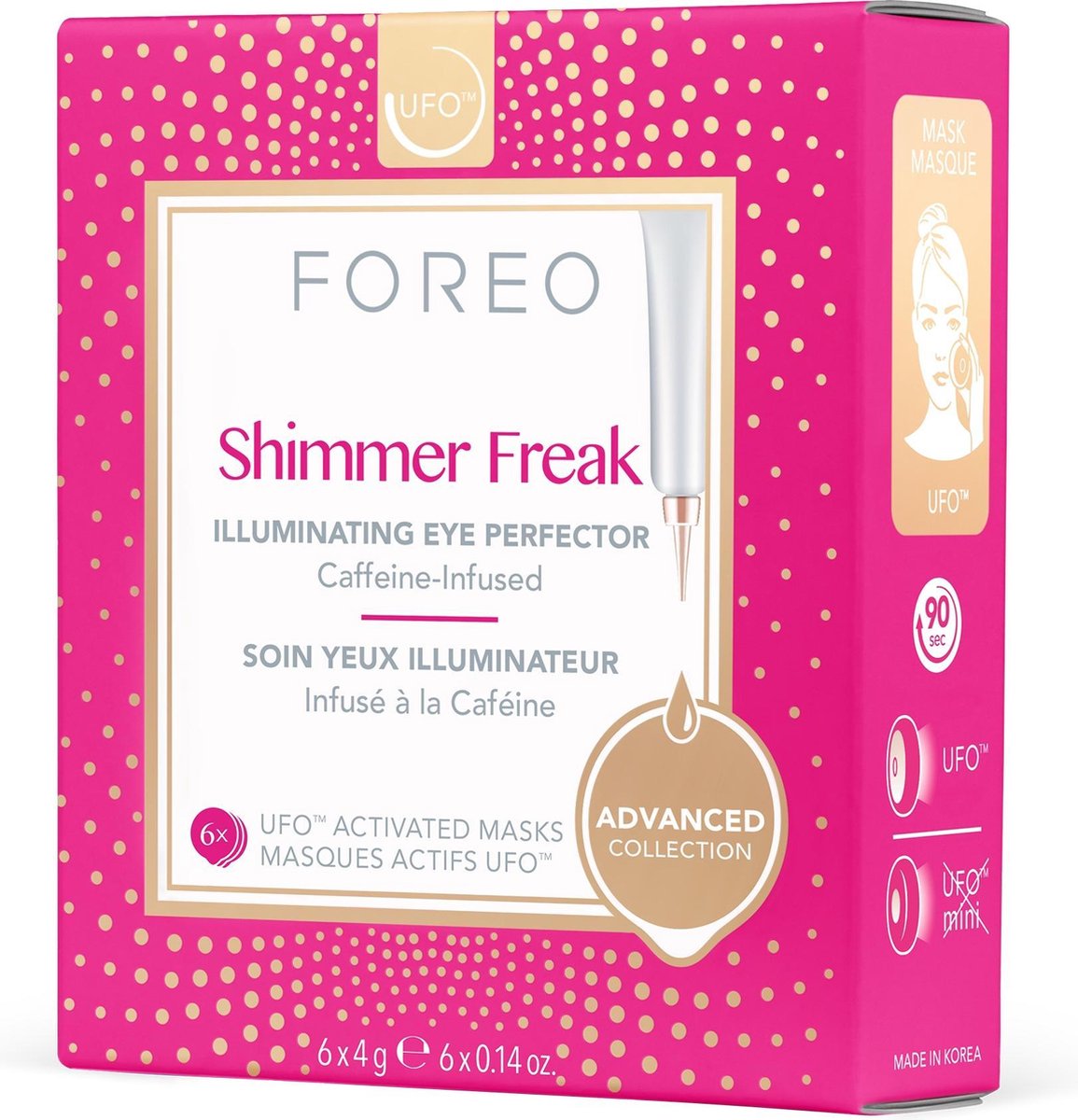 FOREO Shimmer Freak UFO-Geactiveerde Masker