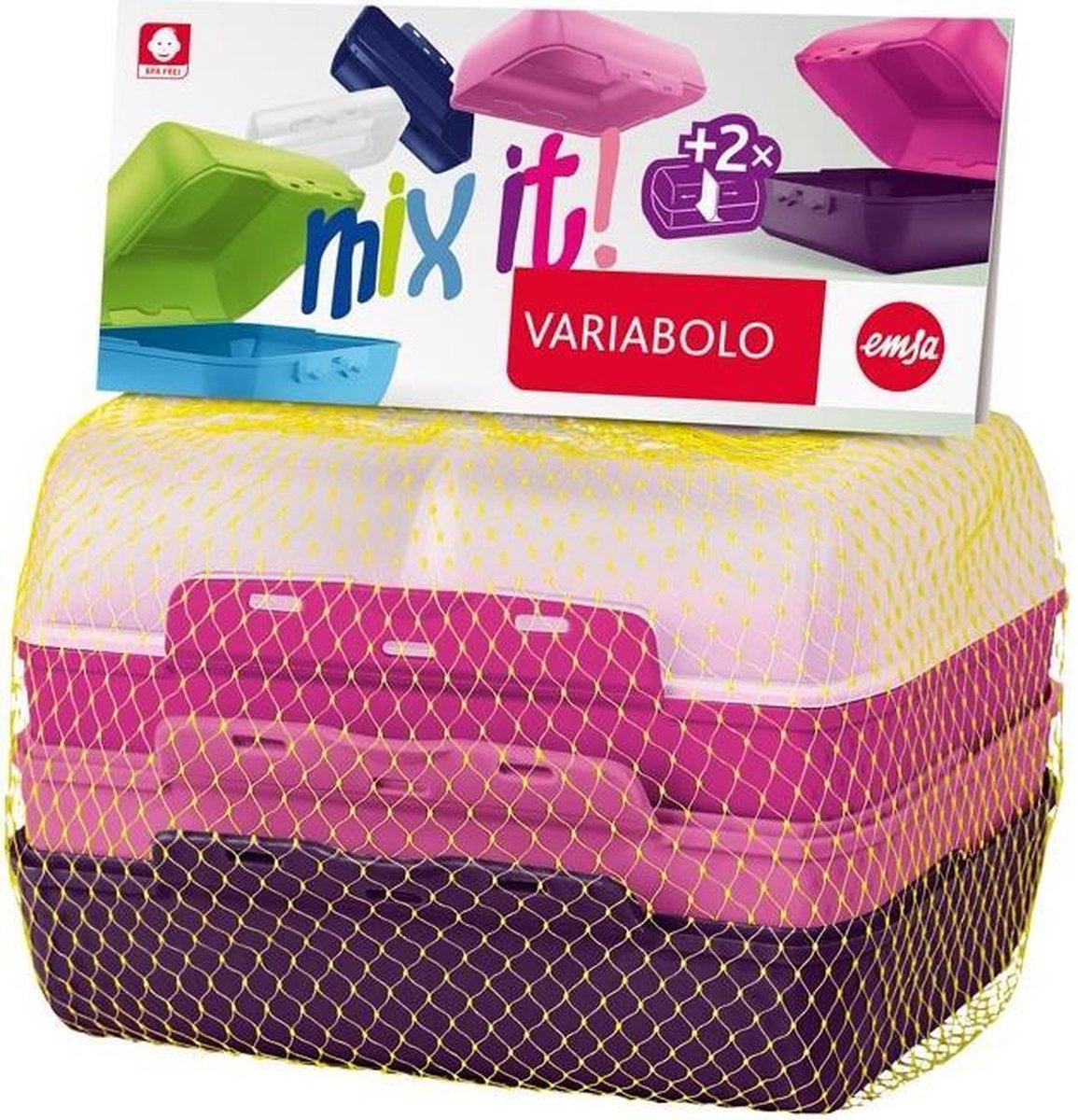 Emsa Variabolo 4-pieces Girls-Set pink 517052