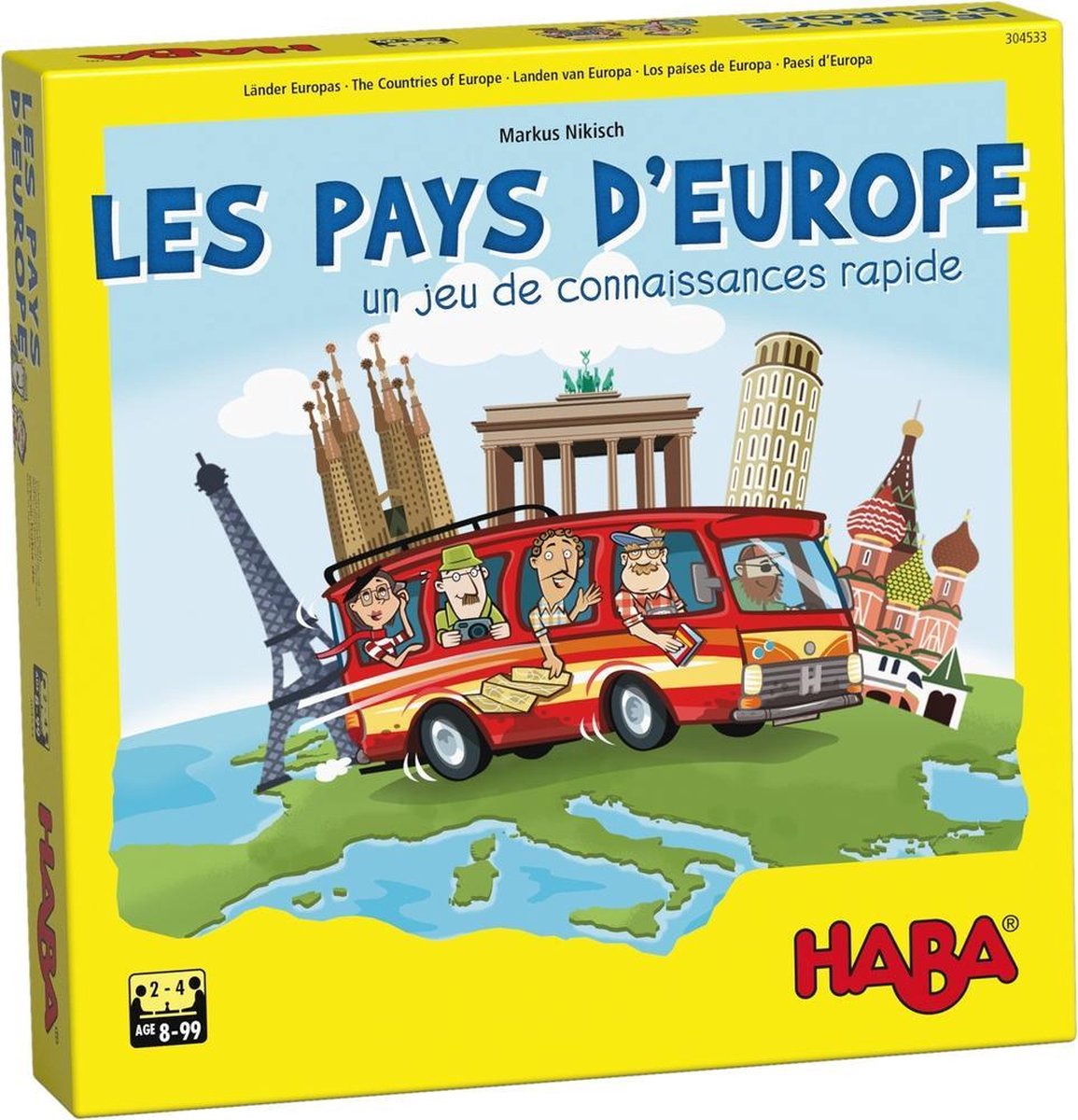 Haba Spel Landen Van Europa (fr)