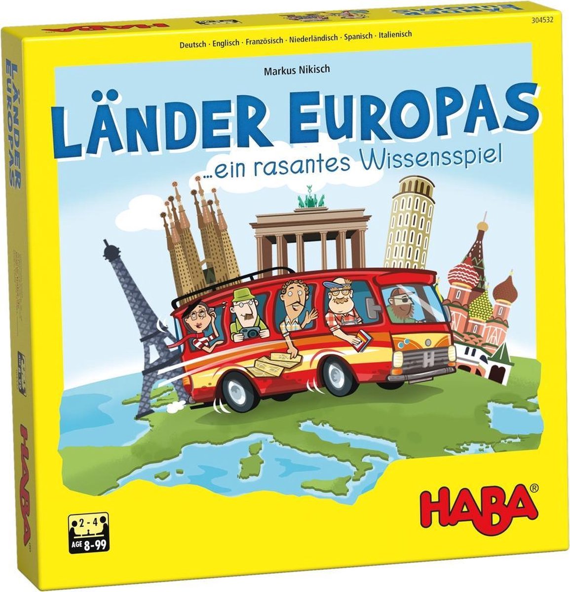 Haba Spel Landen Van Europa (du)