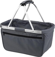 Shopper-Basket – Boodschappenmand –  opvouwbaar antraciet